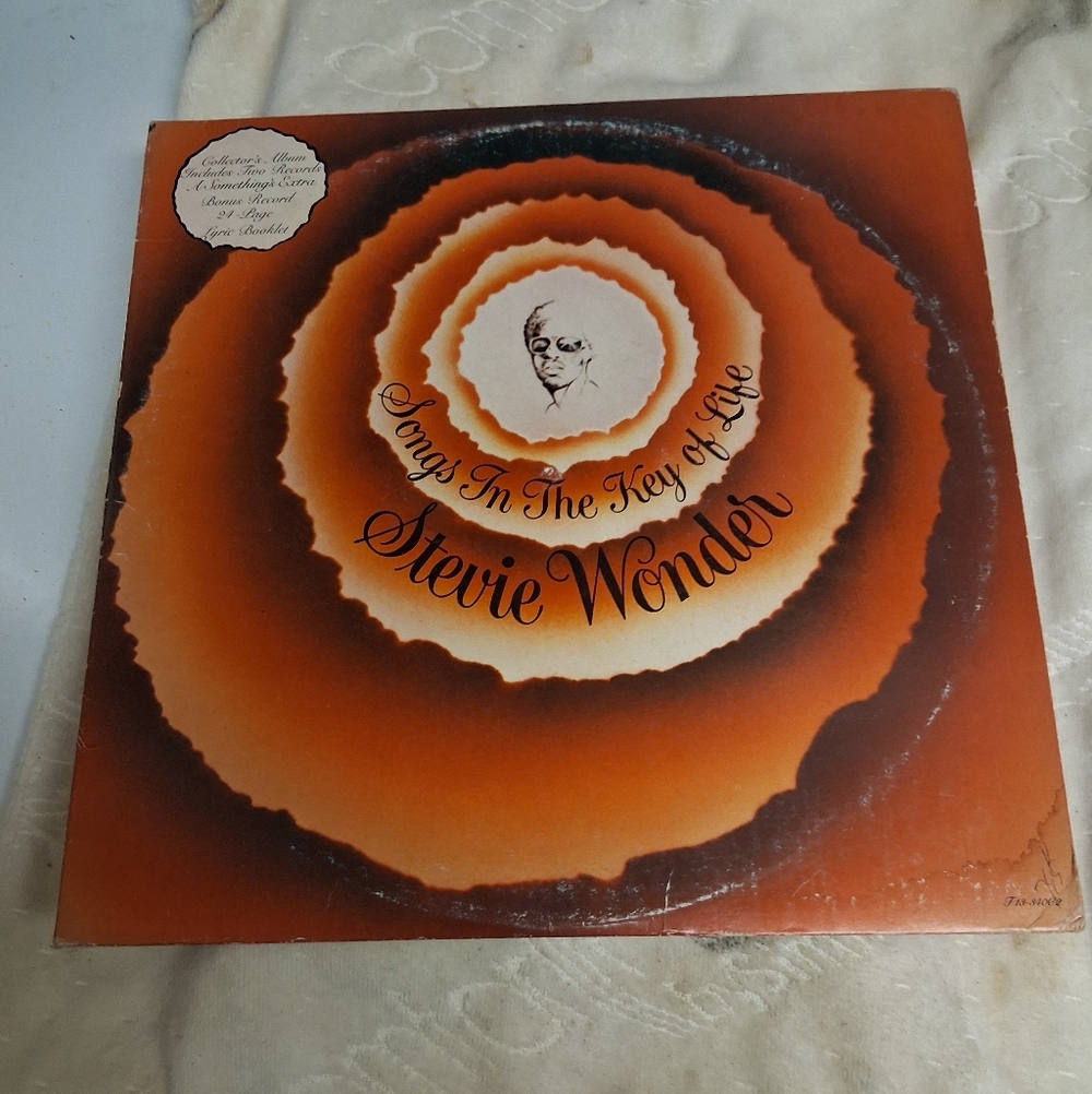 Stevie Wonder Vinyl 2 Records LP Collectors Item